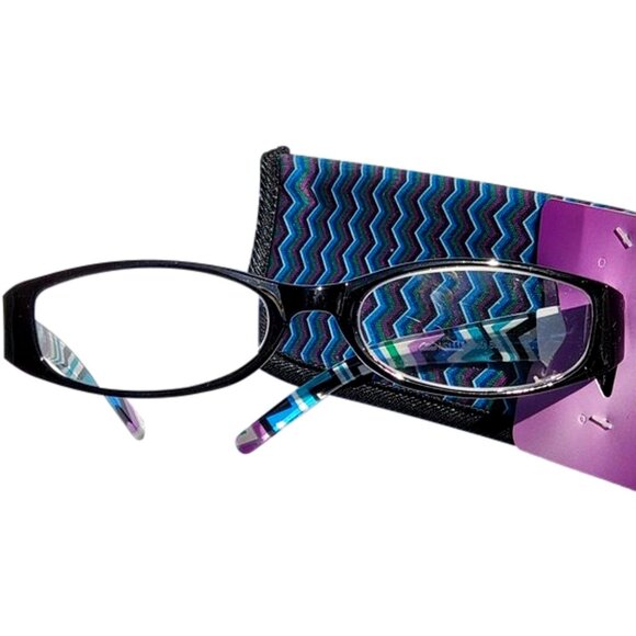 Foster Grant Rosita Readers +1.75 Blue - Picture 2 of 10